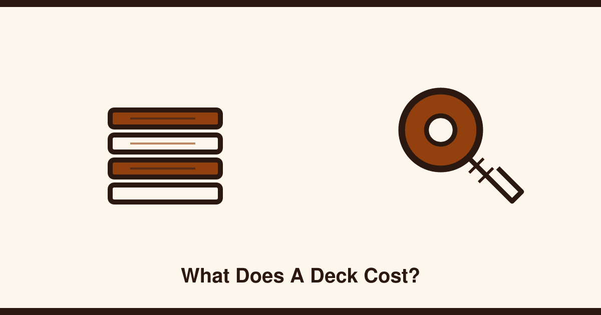 How much does it cost to build a deck in Australia?