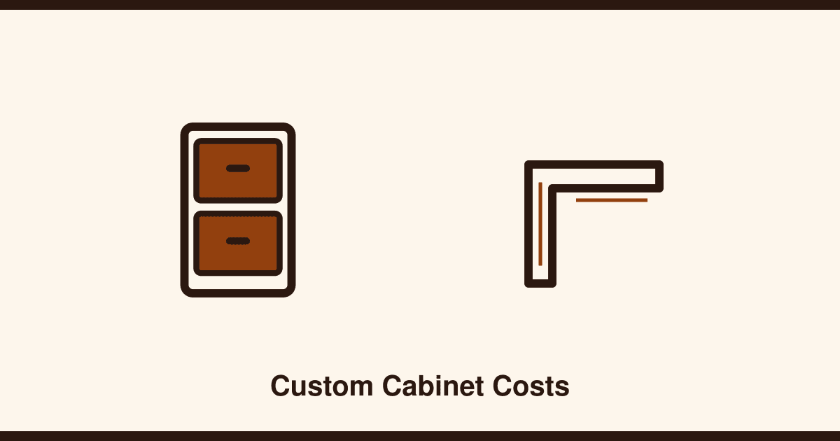 Custom cabinet making: what drives the cost of a kitchen or wardrobe